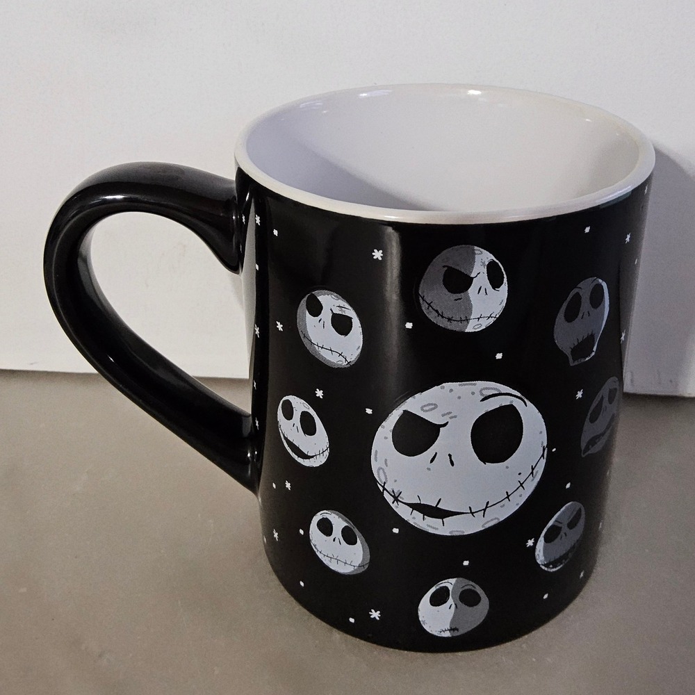 Nightmare Before Christmas Jack Skellington Mug‎ Disney 14oz Ceramic